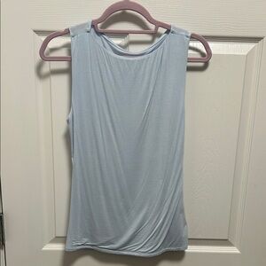 Express Light Blue Sleeveless Women's Top